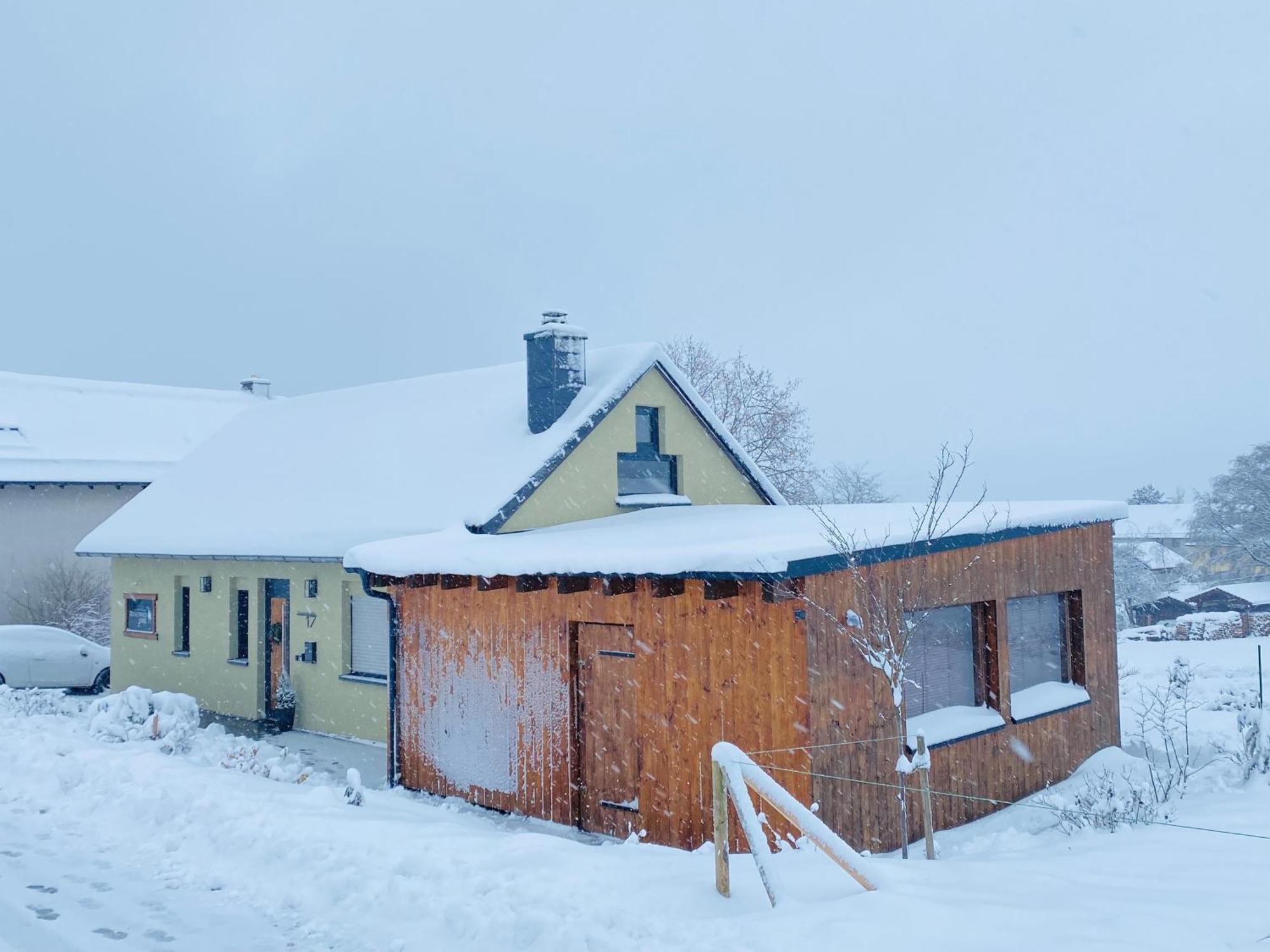 Frankenwald-Lodge Schwarzenbach am Wald Buitenkant foto